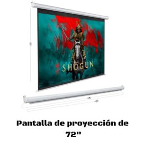 Pantalla de Proyección de 72 pulgadas