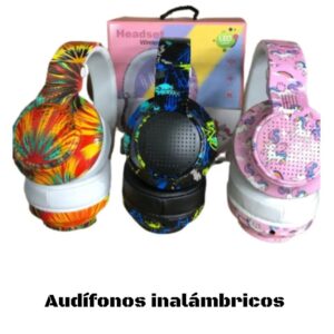 Audífonos Inalámbricos varios colores